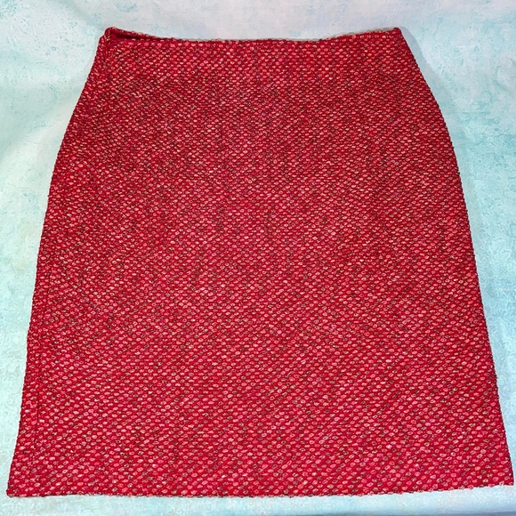 Red Bouclé Jacket - Picture 16 of 16